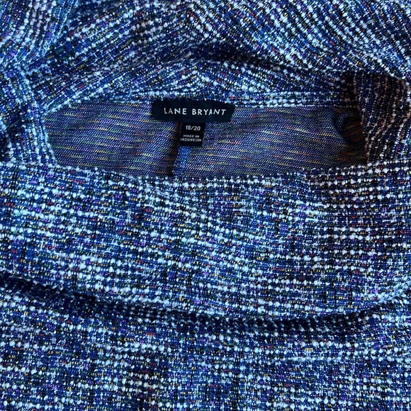 Lane Bryant Sweaters - Lane Bryant Cowl Neck Poncho Top Plus Sz 18/20